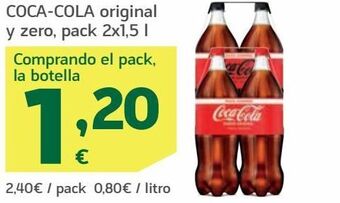 HiperDino Refresco de cola coca-cola oferta