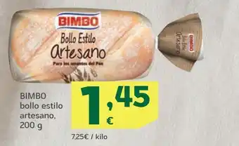 HiperDino Bollos bimbo oferta