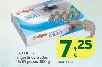 HiperDino Langostinos crudos ifa eliges oferta