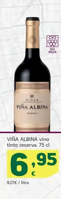HiperDino Vino tinto viña albina oferta