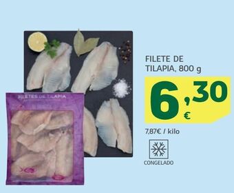 HiperDino Filetes de pescado oferta