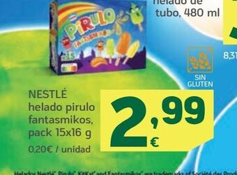 HiperDino Helados nestlé oferta