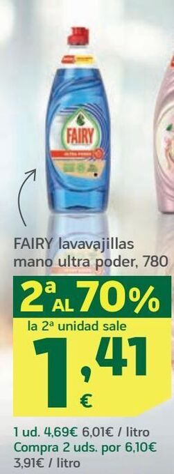 HiperDino Lavavajillas fairy oferta