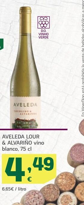 HiperDino Vino blanco oferta
