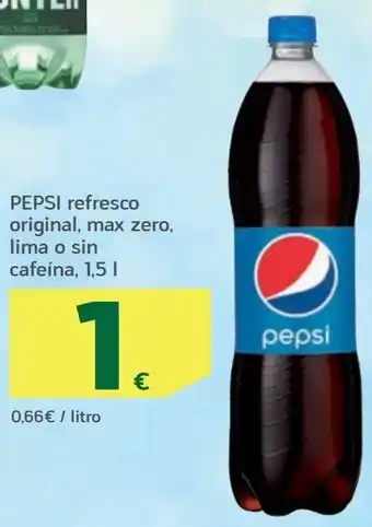 HiperDino Refresco de cola pepsi oferta