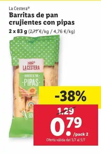 Lidl Pan la cestera oferta