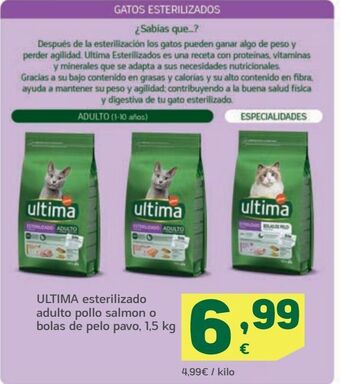 HiperDino Pienso para gatos última oferta