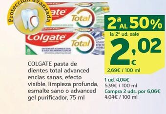 HiperDino Pasta de dientes colgate oferta