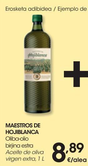 Eroski Maestros de hojiblanca aceite de oliva virgen extra 1 l oferta