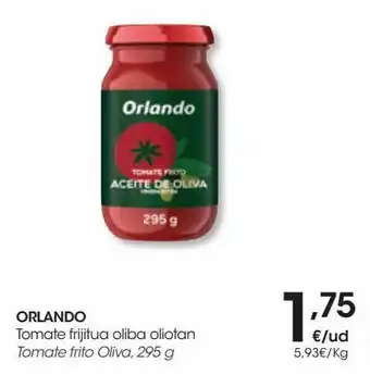 Eroski Orlando tomate frito oliva 295 g oferta