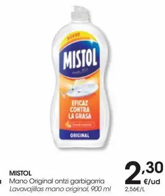 Eroski Mistol lavavajillas mano original 900 ml oferta