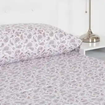 Tramas+ Juego de sábanas algodón campiña indigo oferta