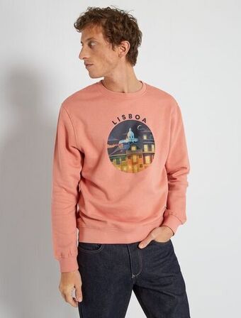 Kiabi Sudadera estampada unisex 'palma de mallorca' oferta
