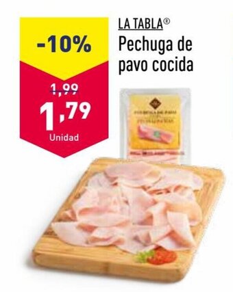ALDI LA TABLAⓇ Pechuga de pavo cocida oferta