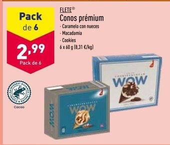 ALDI FLETEⓇ Conos prémium oferta
