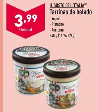 ALDI IL GUSTO DELL'ITALIAⓇ Tarrinas de helado oferta