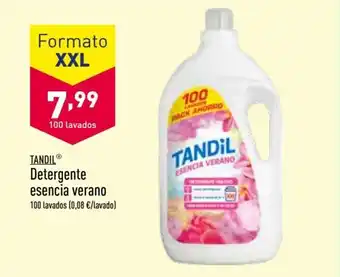 ALDI TANDILⓇ Detergente esencia verano oferta