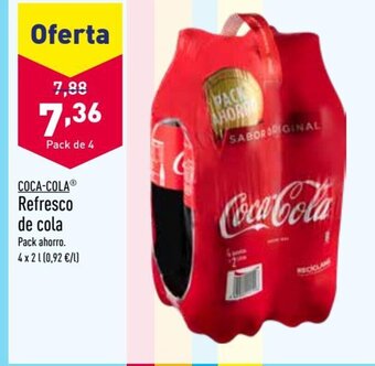 ALDI COCA-COLAⓇ Refresco de cola oferta