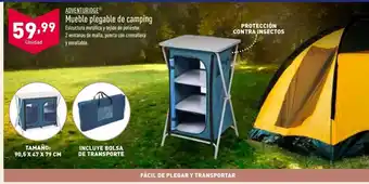 ALDI ADVENTURIDGEⓇ Mueble plegable de camping oferta