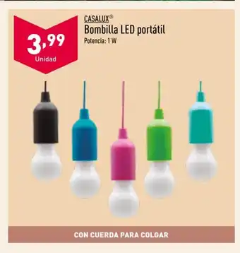ALDI CASALUXⓇ Bombilla LED portátil oferta