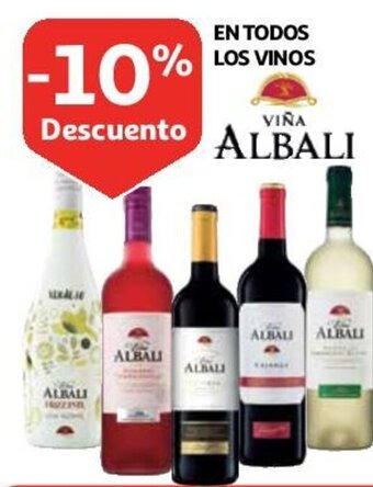 Alcampo EN TODOS LOS VINOS oferta