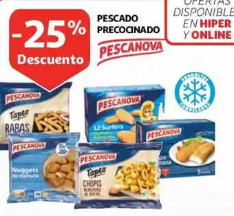 Alcampo PESCADO PRECOCINADO PESCANOVA oferta