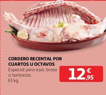 Alcampo CORDERO RECENTAL POR CUARTOS U OCTAVOS oferta