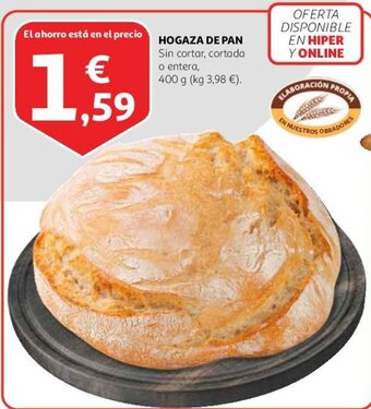 Alcampo HOGAZA DE PAN oferta