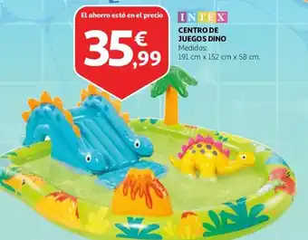 Alcampo INTEX CENTRO DE JUEGOS DINO oferta