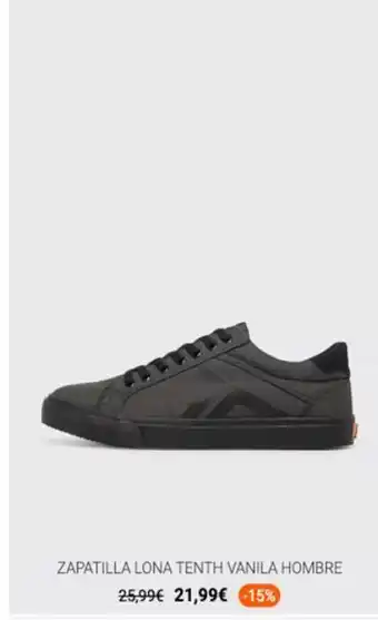 Décimas Zapatilla lona tenth vanila hombre 25,99€ 21,99€ -15% oferta