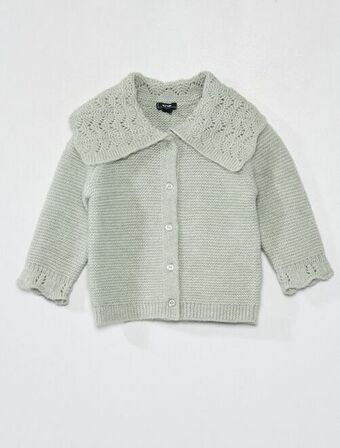 Kiabi Chaqueta de punto con escote amplio oferta