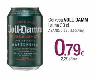 Condis Cervesa VOLL-DAMM llauna 33 cl oferta