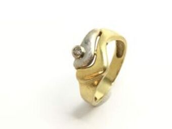 Cash Converters Anillo oro 18k con diamante oferta