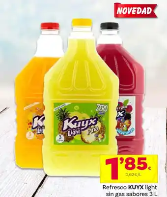 Supermercados Dani Refresco KUYX light sin gas sabores 3 L CASCUL oferta