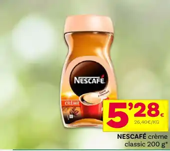 Supermercados Dani NESCAFÉ crème classic 200 g* oferta