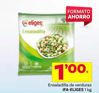 Supermercados Dani Ensaladilla de verduras IFA-ELIGES 1 kg oferta