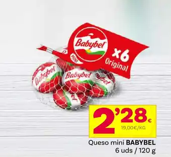 Supermercados Dani Queso mini BABYBEL 6 uds / 120 g oferta