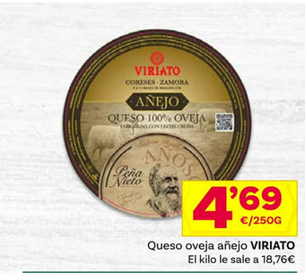 Supermercados Dani Queso oveja añejo VIRIATO oferta