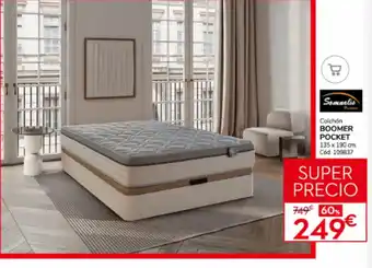 Conforama Colchón BOOMER POCKET 135 x 190 cm. Cód. 109837 oferta