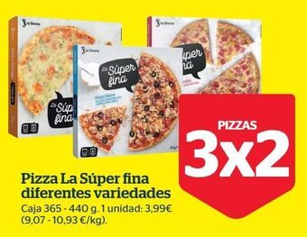 La Sirena Pizza oferta