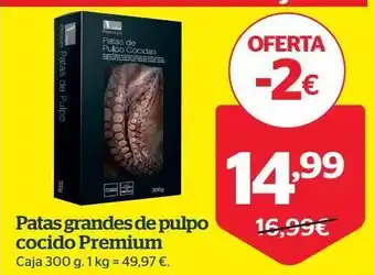 La Sirena Pulpo cocido premium oferta