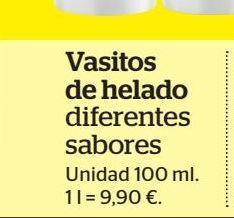 La Sirena Helados oferta