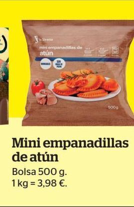 La Sirena Empanadillas de atún oferta