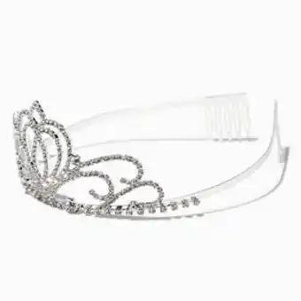 Claire's Silver crystal andrea tiara oferta