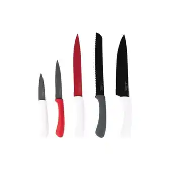 Set de 5 cuchillos inoxidable color pierre cardin
