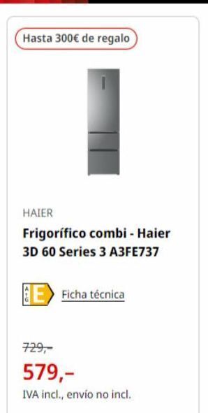 MediaMarkt Frigorífico combi oferta