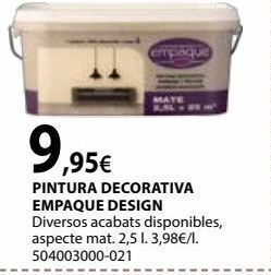 Fes Més Pintura oferta