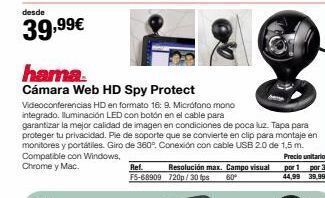Staples Kalamazoo Cámara web hd oferta