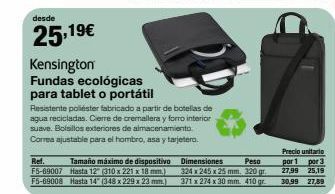 Staples Kalamazoo Botella de agua kensington oferta