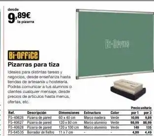 Staples Kalamazoo Pizarra oferta